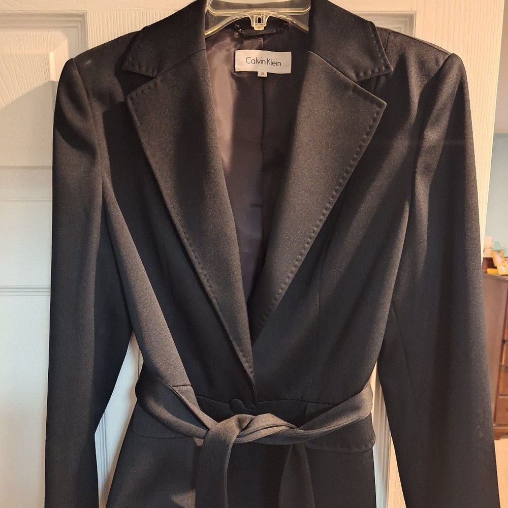 Calvin Klein Black suit with pants